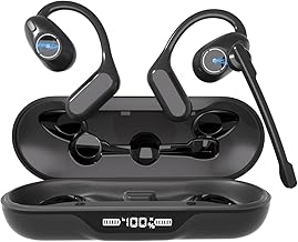 Wireless Bluetooth Open Ear Headphones with Microphone