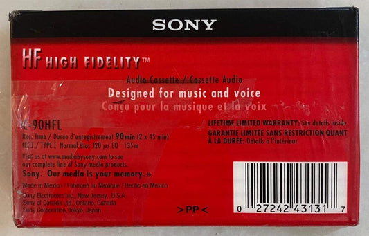 C90HFR 90 Minute HF Audio Tape