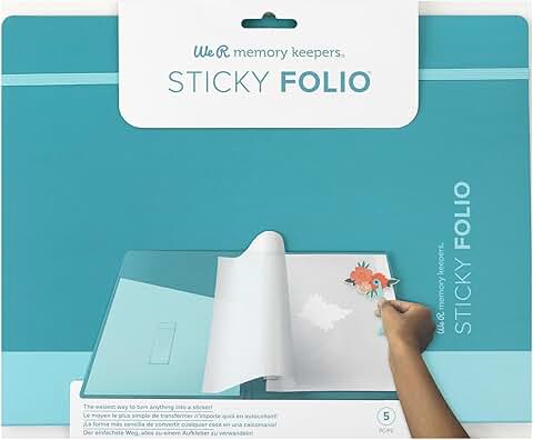 Sticky Foil Mint for Scrapbooking and Crafting