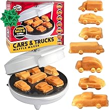 Mini Car Waffle Maker for Kids and Adults