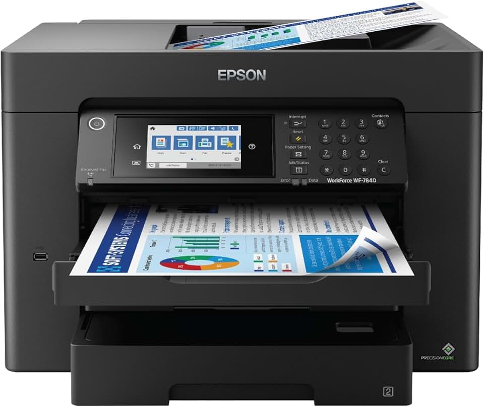 Wireless All-in-One Wide-Format Printer with Auto 2-Sided Print