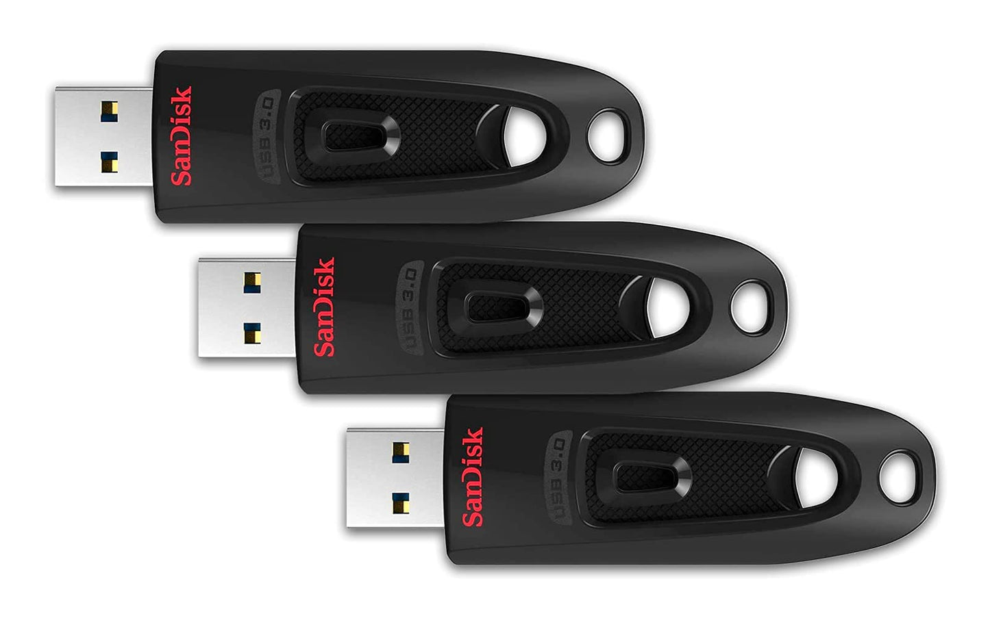 32GB 3-Pack Ultra USB 3.0 Flash Drive (3x32GB) - SDCZ48-032G-GAM46T