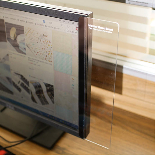 Transparent Acrylic Side Panel and Memo Board Set