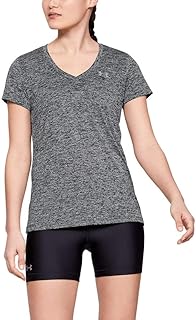 Women's Twist V-Neck T-Shirt in Black