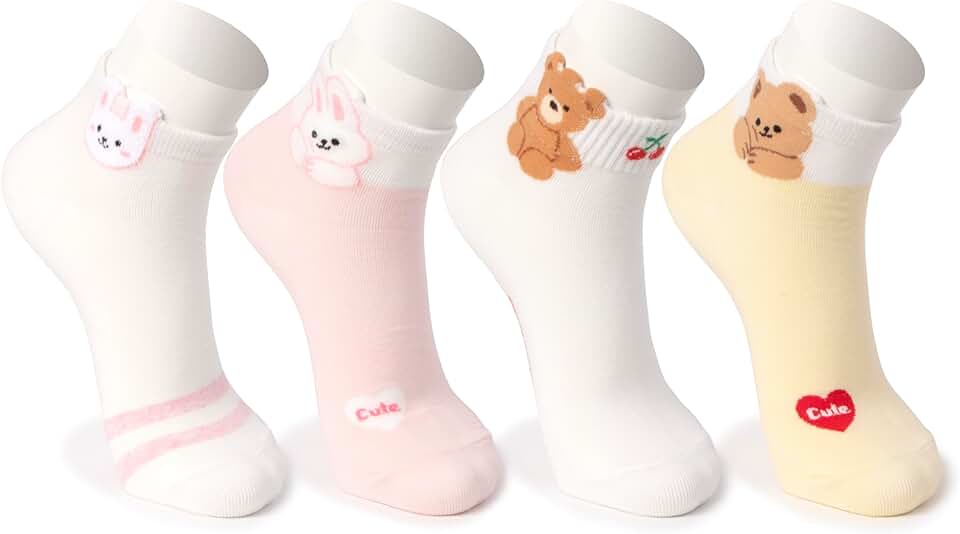 Mini low cut ankle socks for women and girls