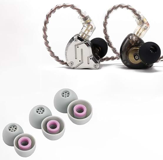 In-Ear Monitor with 5 Drivers and Ear Tips