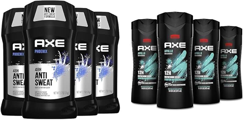 Men's Antiperspirant and Body Wash Set