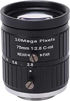 75mm Telephoto C Mount Lens for Photography and Industry