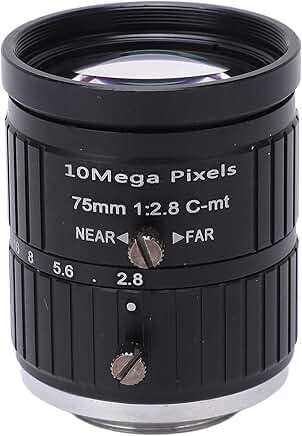 75mm Telephoto C Mount Lens for Photography and Industry