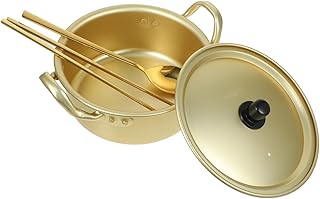 Korean Style Non-Stick Ramen Noodle Pot with Handle