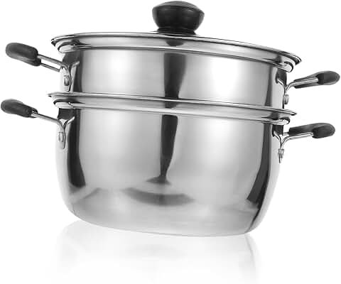 Stainless Steel Steamer Pot Lid for Cooking