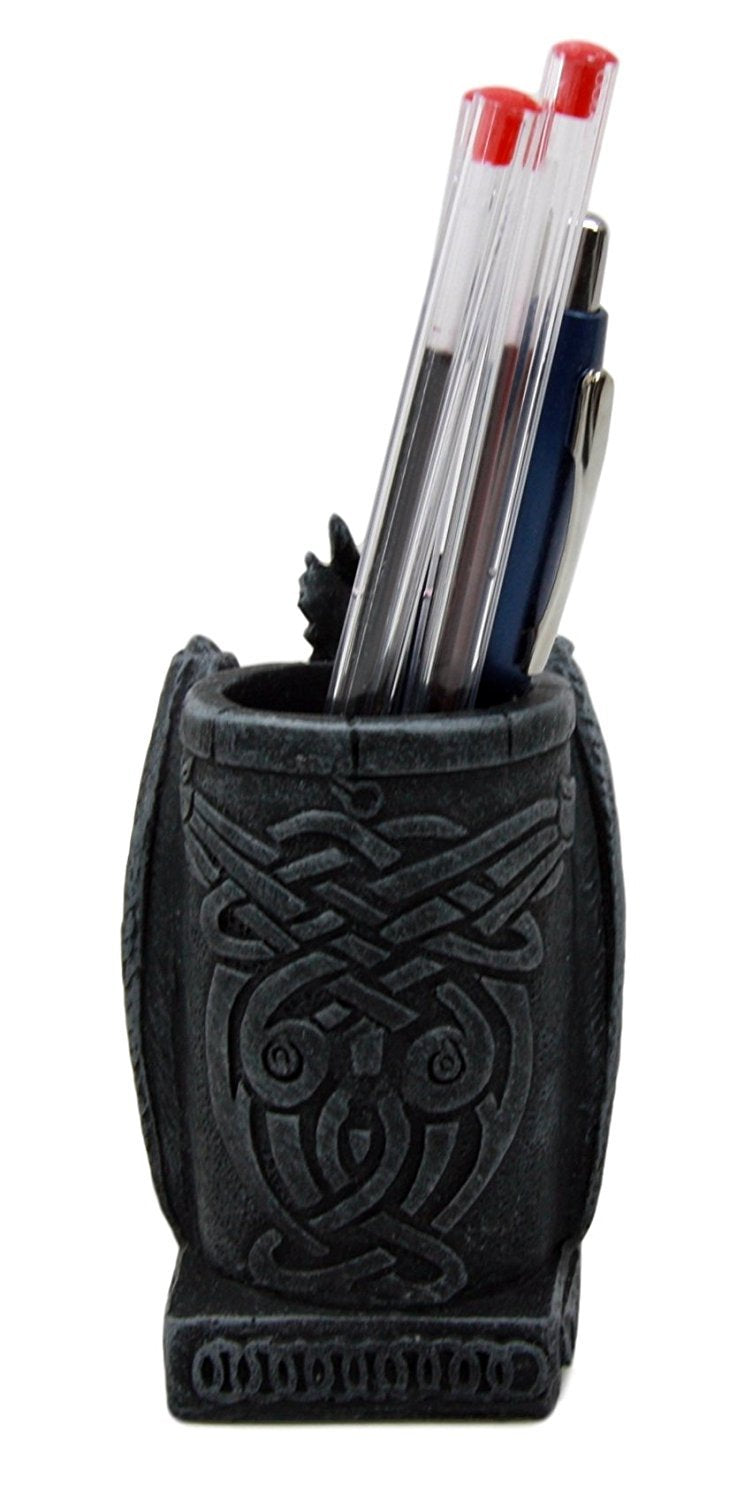 Medieval Fantasy Dragon Pen and Pencil Holder