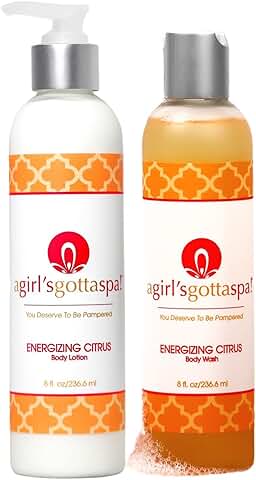 Citrus Body Lotion and Wash, Vegan, Cruelty-Free