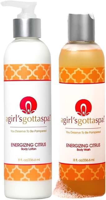 Citrus Body Lotion and Wash, Vegan, Cruelty-Free