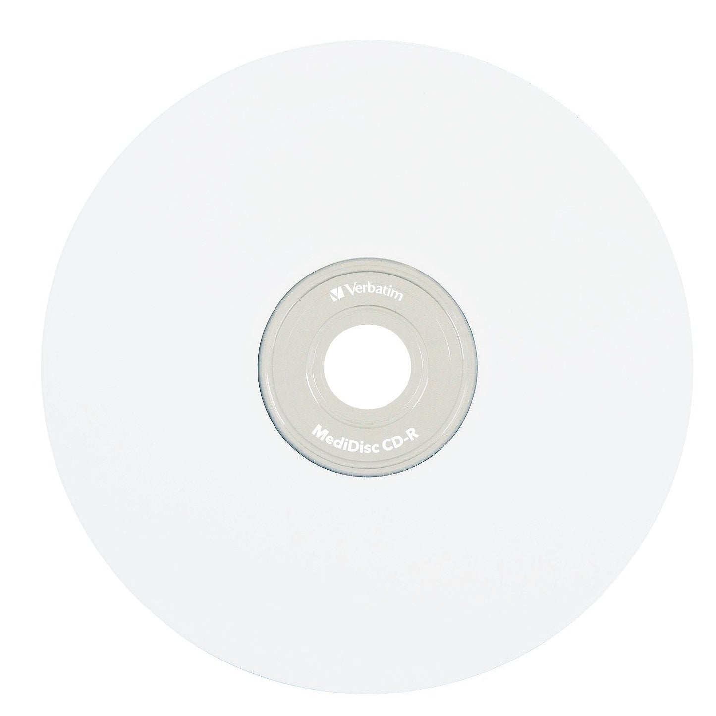 MediDisc CD-R 700MB 52X White Inkjet Printable with Branded Hub - 50pk Spindle