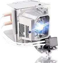 Replacement lamp bulb with housing for projector