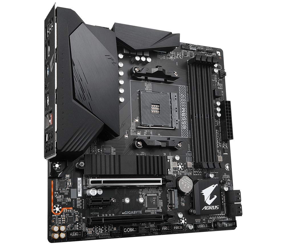 B550M AORUS PRO-P (AMD Ryzen 5000/B550/Micro ATX/M.2 Thermal Guard/HDMI/DVI/USB 3.2 Gen 2/DDR4/Motherboard)