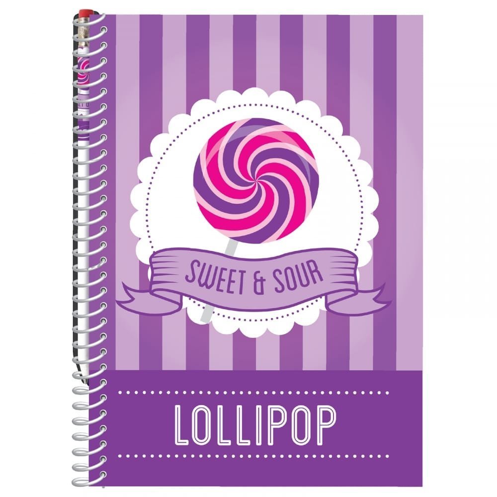 Scented Sketchbook with Lollipop Scent, 8.3" x 5.8"
