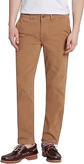 Men's Straight Leg Chino with Clean Back Pocket