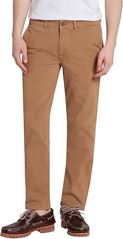 Men's Straight Leg Chino with Clean Back Pocket
