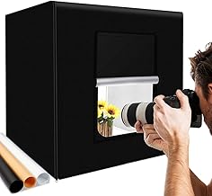 Large 27x27 inch Photo Light Box with LED Strips