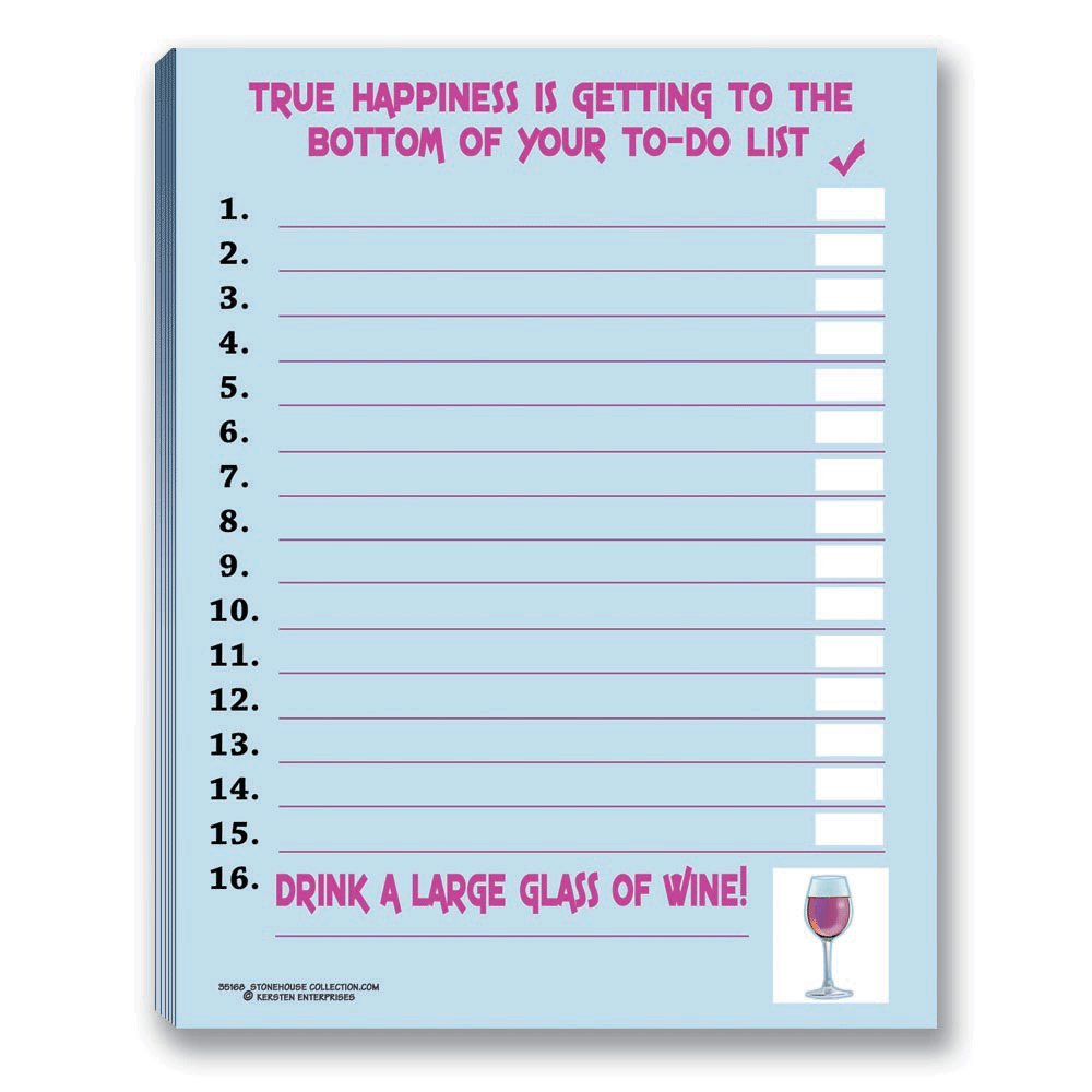 Funny To Do List Notepads, Assorted Pack