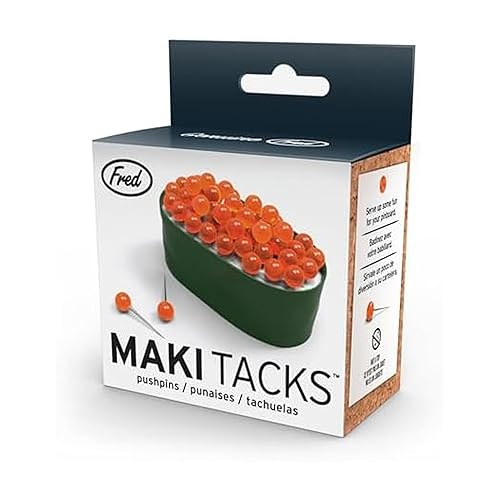 50 Sushi Pushpins for Office or Home