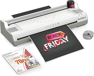 11x17 Laminator with 70 Sheets, Cutter, and Corner Rounder
