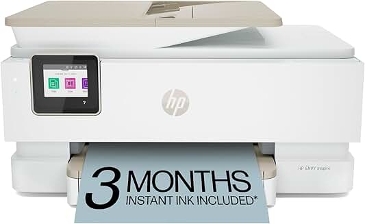 Wireless color inkjet printer with scan and copy