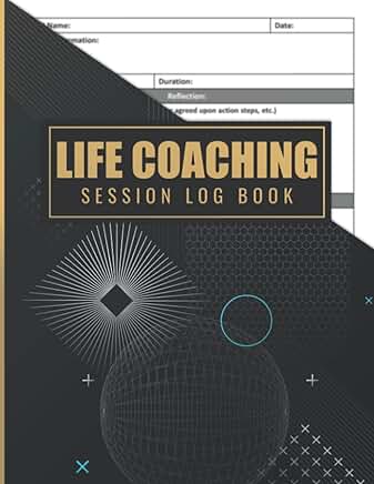 Life Coaching Session Log Book and Journal