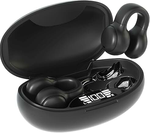 Wireless Bluetooth Earbuds with Charging Case, Microphone, Stereo Sound