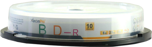 Bd-R 6 X 25GB 135min Blu-Ray 10 Pack Blank Discs in Spindle - 11049