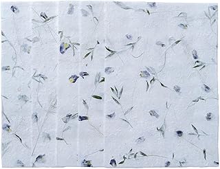 Handmade Thick Natural Flower Paper Sheets for Crafts