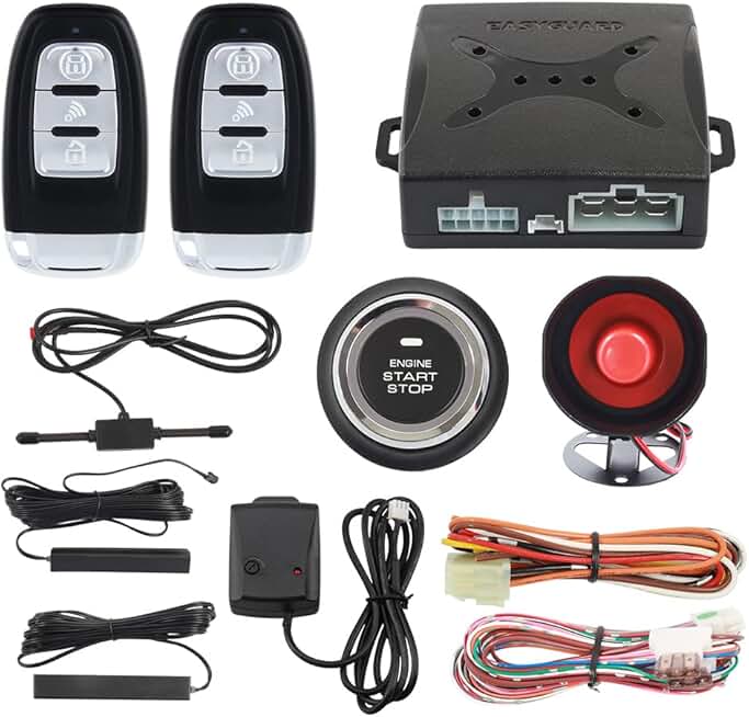 EasyGuard EC003-NS PKE Car Alarm with Remote Start