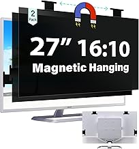 Two 27-Inch Magnetic Privacy Screen Protectors