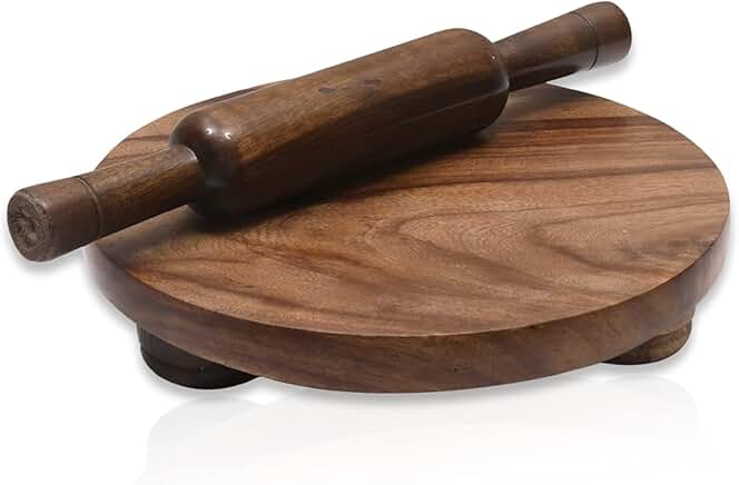 10-inch Chakla and 12-inch Belan for Kitchen