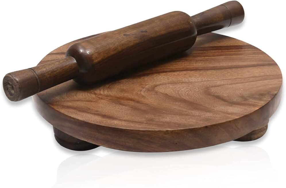 10-inch Chakla and 12-inch Belan for Kitchen