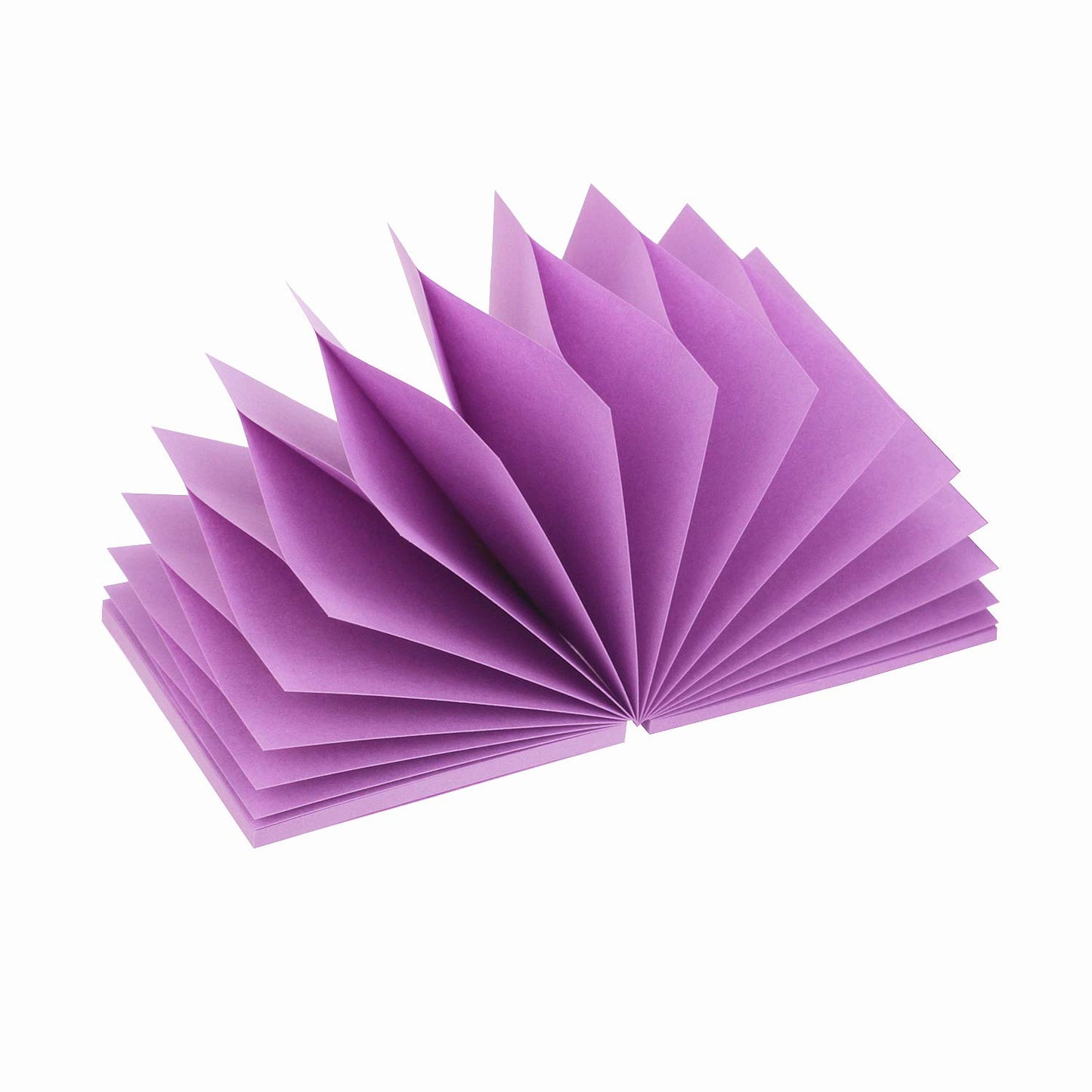 Purple 3x3 Sticky Note Refill Pads, 6 Packs