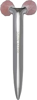Rose Quartz Facial Roller for Wrinkles and Aging