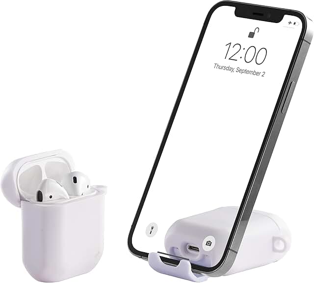 AirPods Case Cover with Invisible Phone Stand