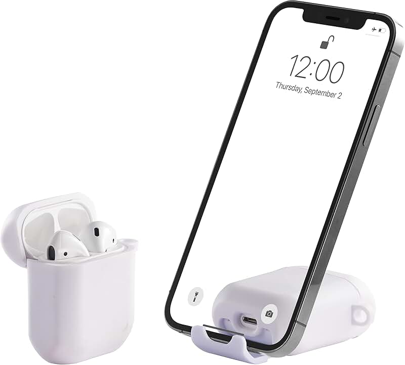 AirPods Case Cover with Invisible Phone Stand