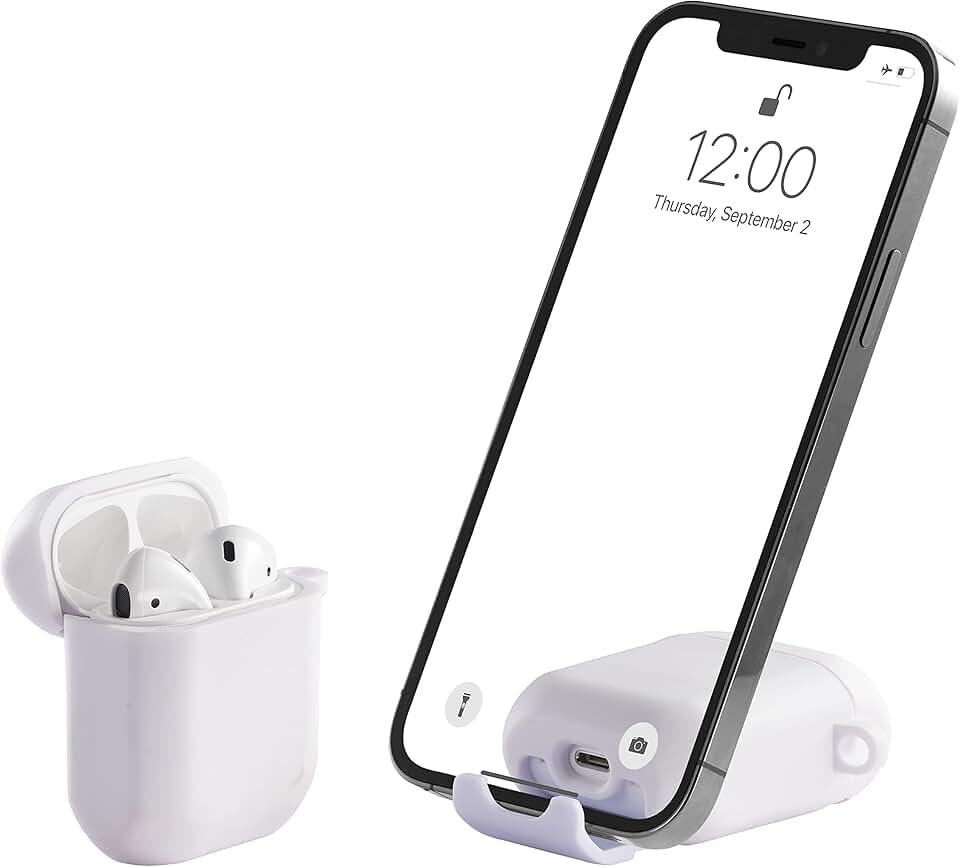 AirPods Case Cover with Invisible Phone Stand