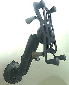 Twist-Lock Phone Mount for Car and Vehicle Surfaces