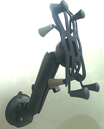 Twist-Lock Phone Mount for Car and Vehicle Surfaces