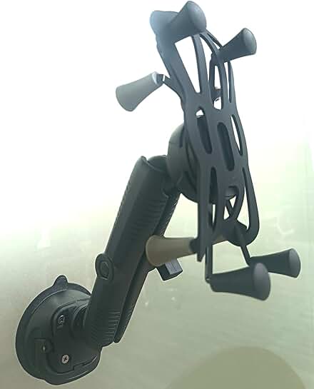 Twist-Lock Phone Mount for Car and Vehicle Surfaces