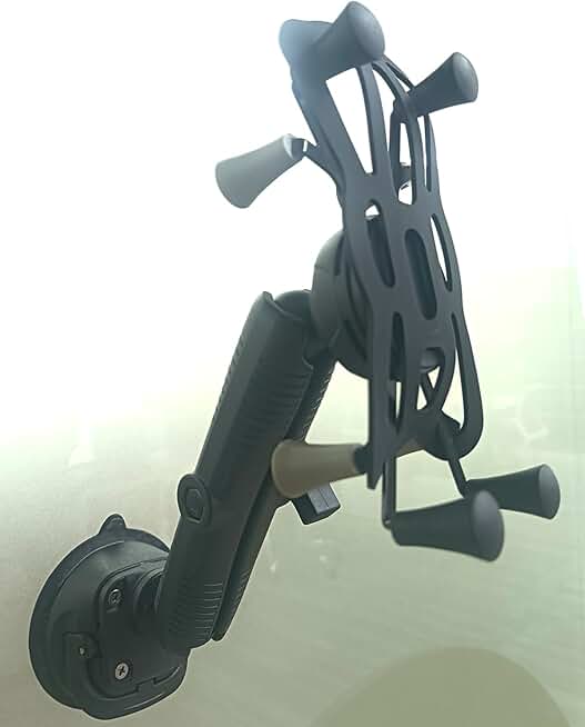 Twist-Lock Phone Mount for Car and Vehicle Surfaces