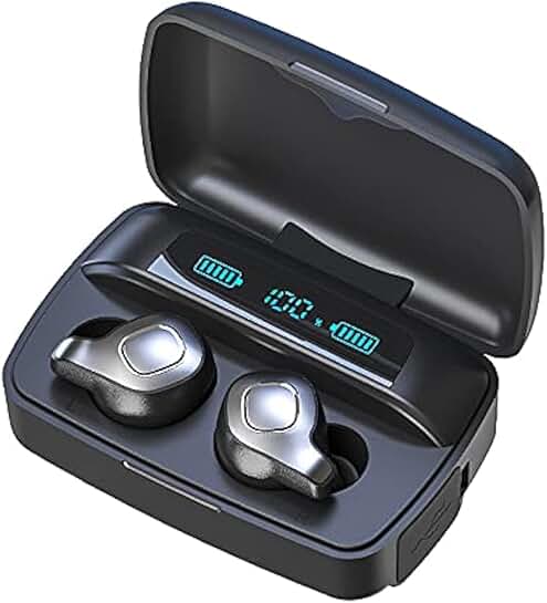 Wireless Earbuds with Touch Control and Deep Bass