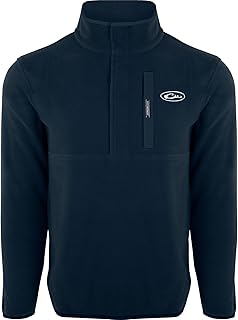 Men's Fleece Pullover with Chest Pocket