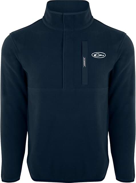 Men's Fleece Pullover with Chest Pocket