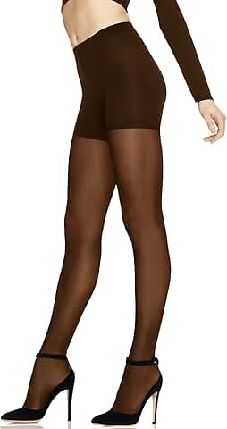Comfortable opaque dark tights with Flex Panty